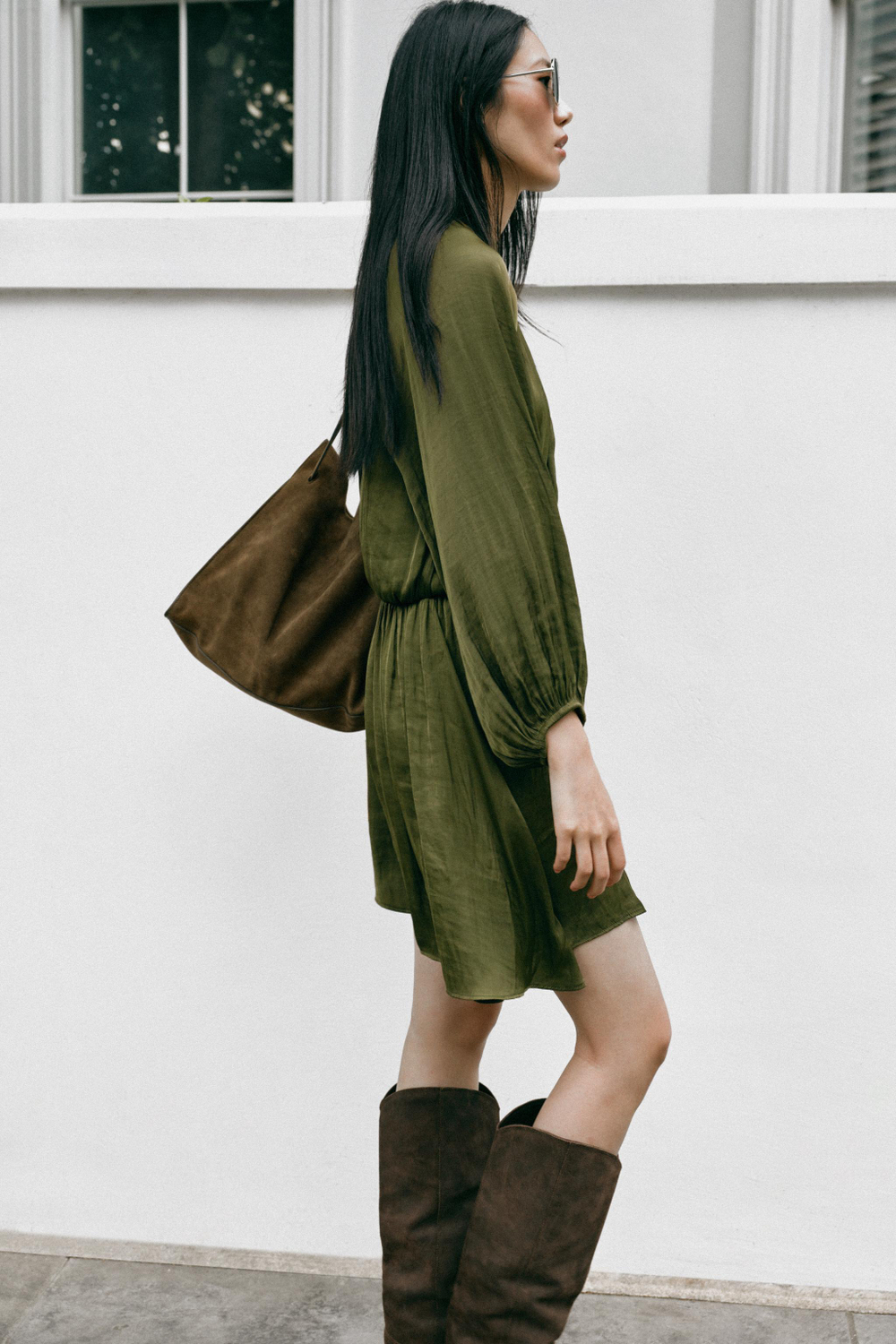КОРОТКОЕ ПЛАТЬЕ С МОЛНИЕЙ — ZARA