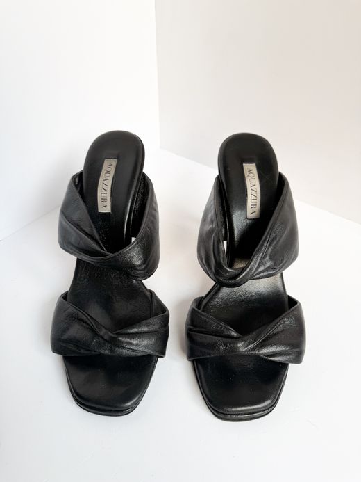 Кожаные мюли Aquazzura, 41
