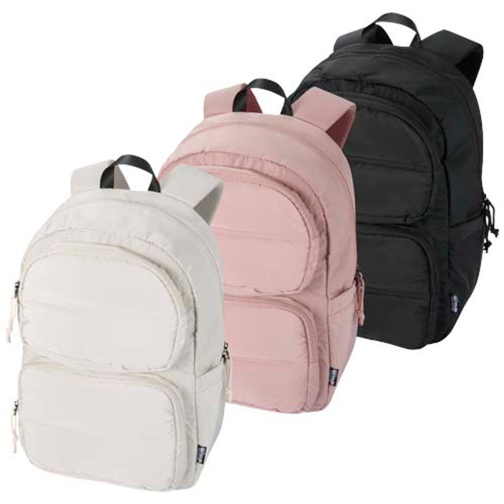 Рюкзак Puffer для ноутбука с диагональю экрана 15,6 дюйма объемом 18 л, изготовленный из переработанных материалов согласно с