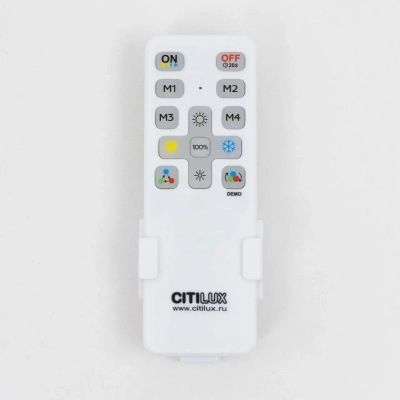 Citilux Купер CL724K105G0 LED RGB Светильник с пультом Белый