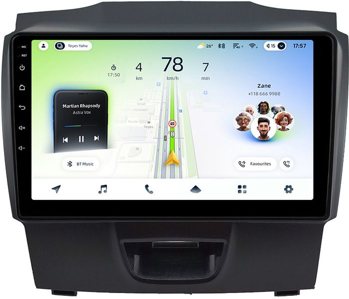 Магнитола для Chevrolet TrailBlazer 2012-2015 - Teyes CC4L-DTS монитор 9" IPS, Android 14, Быстрая, Snapdragon 662, CarPlay, 4G SIM-слот