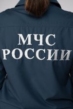 Костюм летний женский МЧС (Патруль-240, серо-синий)