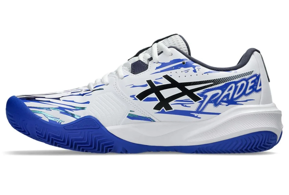 Мужские кроссовки для Padel Asics Gel-Challenger 15 Padel L.E. - white/indigo fog