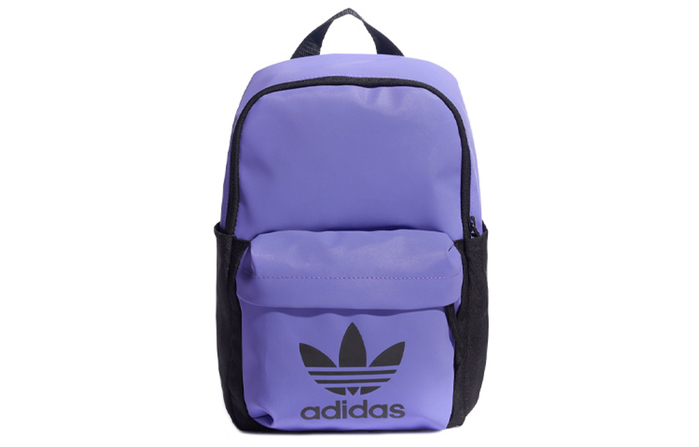 Adidas Originals Polyurethane Backpack Regular Unisex Purple