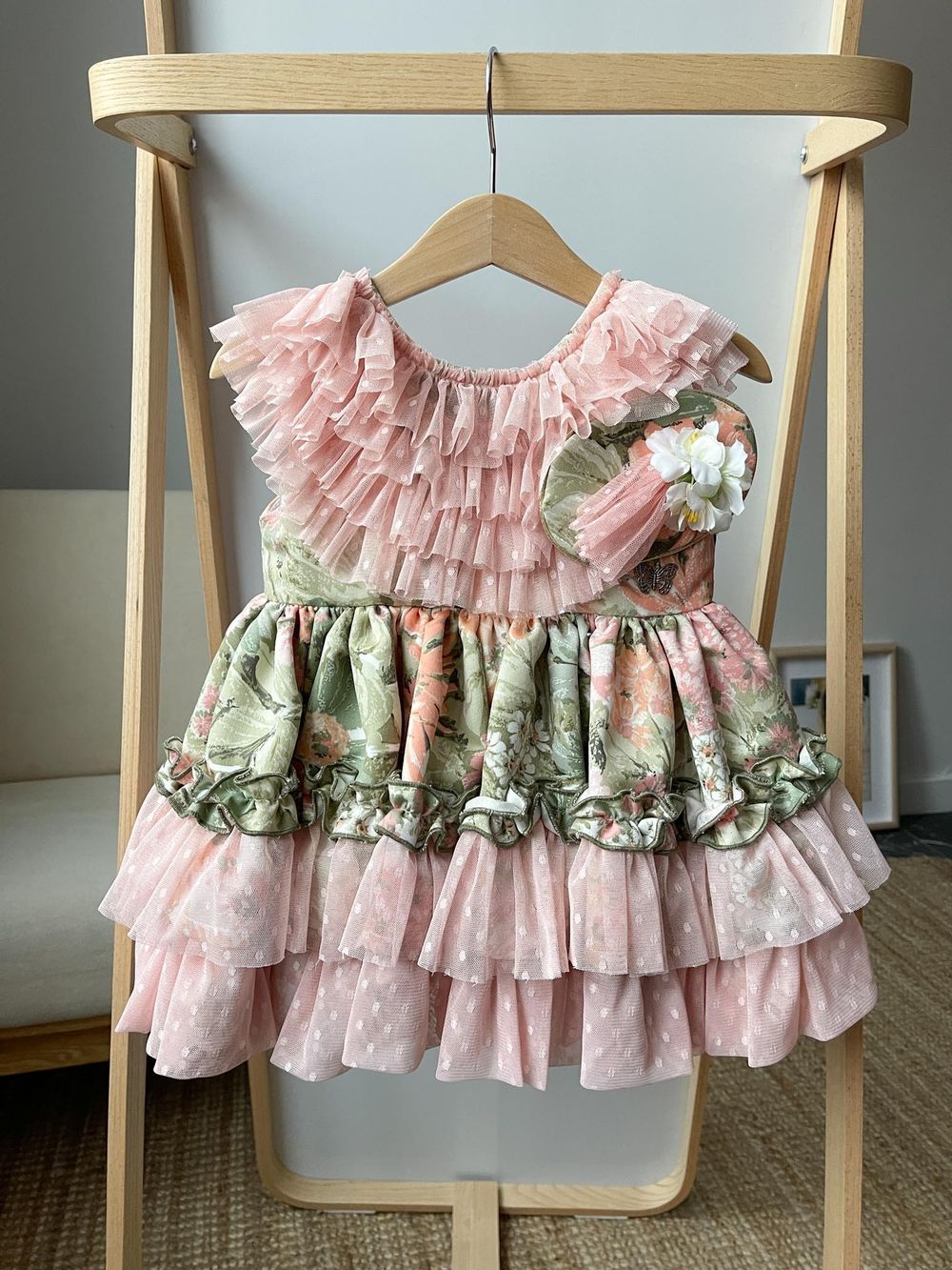 Платье Meriche alta costura infantil, 98