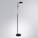 Торшер Arte Lamp ZETTA A7055PN-1BK, 1хE27