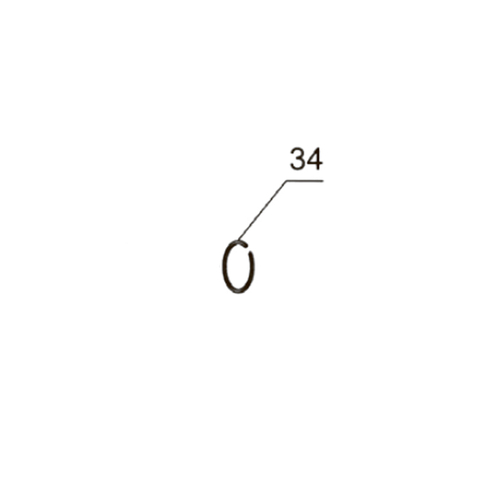 Купить Запчасть №34 для PAG311BWT. Стопорное кольцо