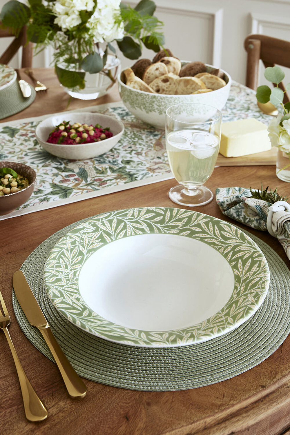 Spode Тарелка Morris&Co. Глубина 26 см, ива MCO45746-C