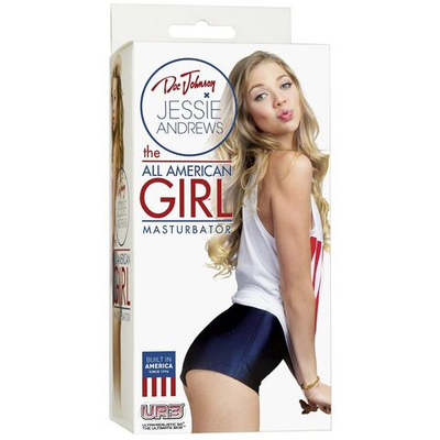Мастурбатор-вагина Jessie Andrews The All American Girl Masturbator (Цвет: телесный)