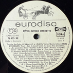 Сборник - Ewig Junge Operette - Вечно молодая оперетта 3LP (Германия)