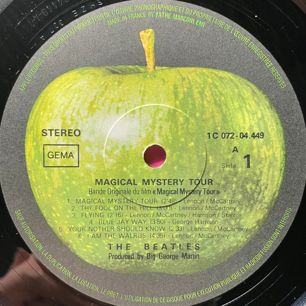 The Beatles ‎– Magical Mystery Tour Plus Other Songs (Германия 1976г.)