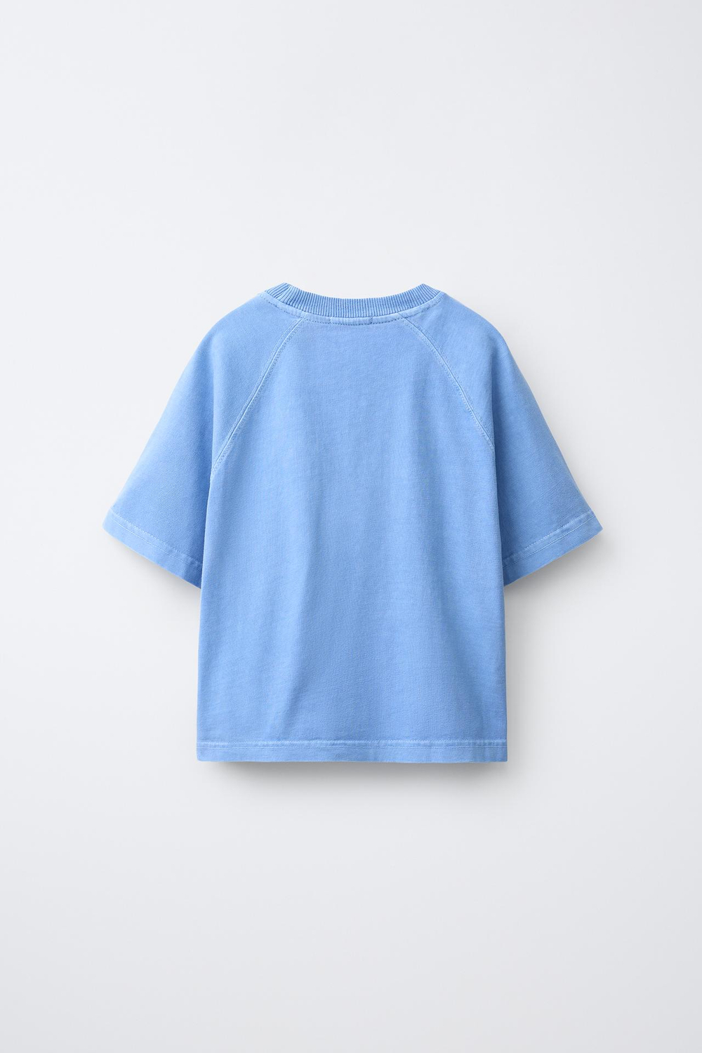 ZARA КОМПЛЕКТ ИЗ ФУТБОЛКИ И ШОРТОВ, СИНИЙ
