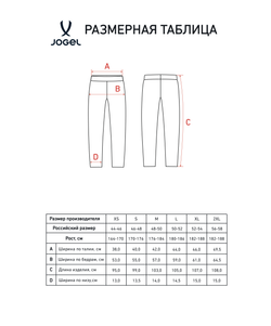 Брюки JOGEL Power Inside Diagonal Pants Relaxed Fit, серый