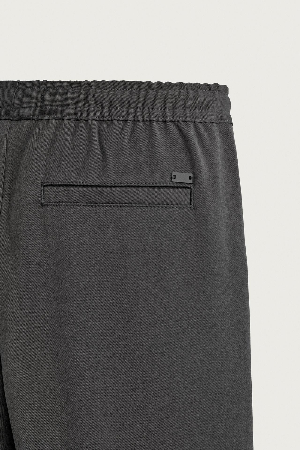 ZARA БРЮКИ COMFORT REGULAR FIT, АНТРАЦИТОВО-СЕРЫЙ