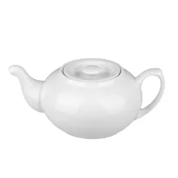 Чайник 850 мл d 15,5 см h9,5 см белый фарфор NEW P.L. Proff Cuisine [1]