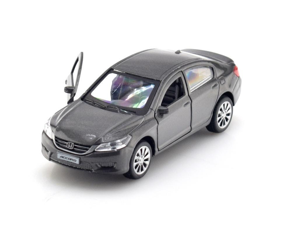 Модель ин. мет. "Honda Accord" 12см, открыв. двери, серый, коробка ACCORD-GY (Технопарк)