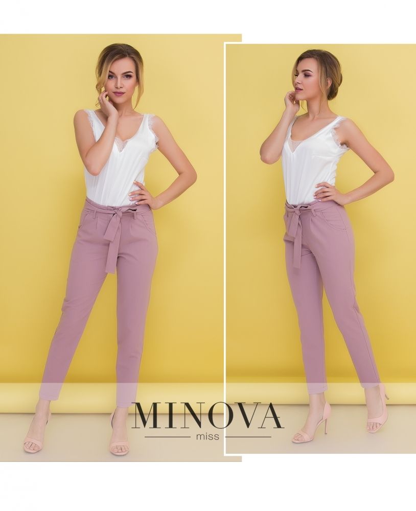 Брюки 1092-пудра Minova Брюки 1092-пудра Minova
