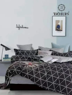 Постельное белье 2 спальное на резинке Boris