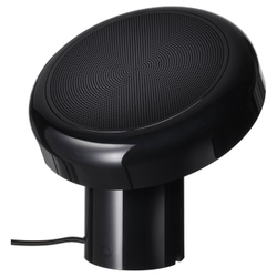 IKEA BLOMPRAKT  (ИКЕА БЛОМПРАКТ)  -  Лампа с Bluetooth-колонкой - чёрная