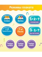 Электронный обучающий плакат Умная азбука