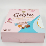 Fazer Geisha Конфеты шоколадные Caramel & Sea Salt с начинкой из тертого ореха и морской солью 295 г (Из Финляндии)