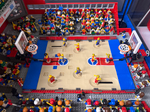 Дисплей NBA Scene in Plastic Case with Light and Sound