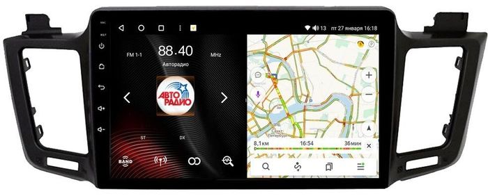 Магнитола для Toyota RAV4 2012-2019 - Vaycar VA77-0468 на Android 13, 4G SIM-слот