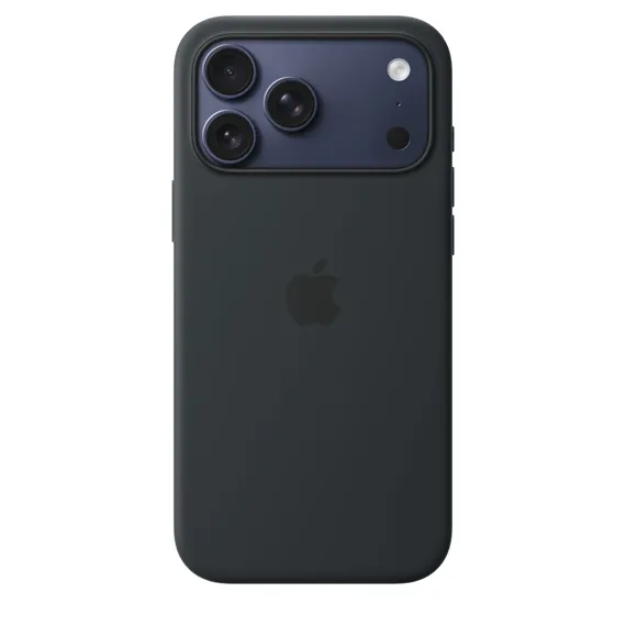 Чехол Silicone Case MagSafe для iPhone 17 Pro Черный