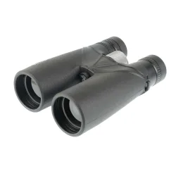 Бинокль Veber Sputnik Zoom 10–20x50 в перспективе слева, черный корпус