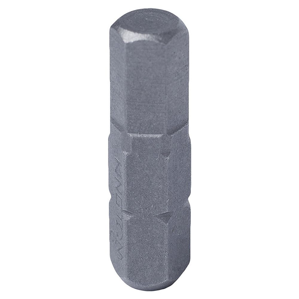Вставка (бита) торцевая 1/4", HEX, 6 мм, L = 25 мм KING TONY 102506H Вставка (бита) торцевая 1/4", HEX, 6 мм, L = 25 мм KING TONY 102506H