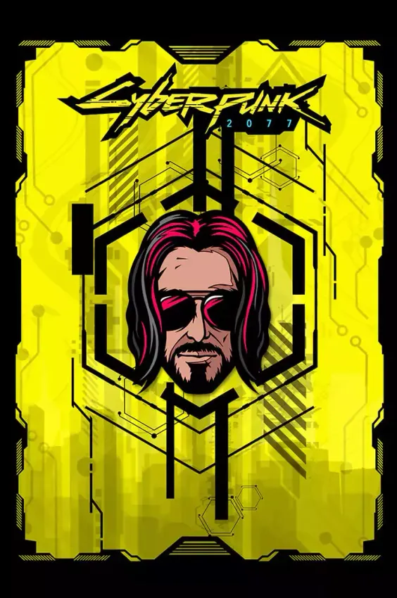 Металлический пин "Cyberpunk 2077: Johnny" Металлический пин "Cyberpunk 2077: Johnny"