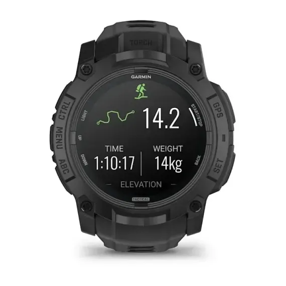 Смарт-часы Garmin Instinct 3 (50 мм) AMOLED Tactical Edition черные