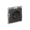 Розетка без заземления без шторок Systeme Electric AtlasDesign Базальт ATN001441