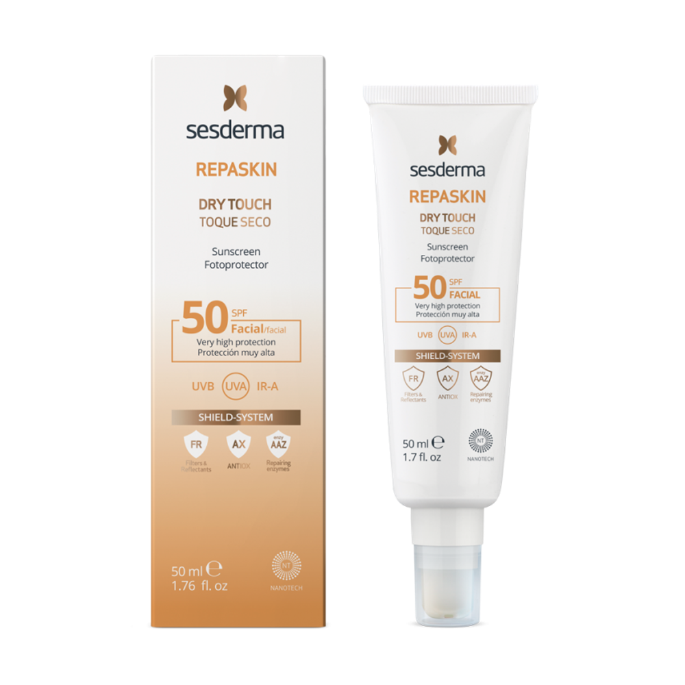 SESDERMA REPASKIN DRY TOUCH Facial sunscreen SPF 50