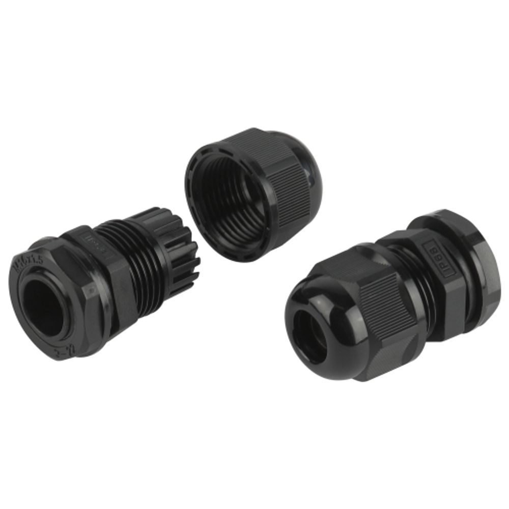 Кабельный ввод сальник ЭРА NO-224-242 MG 16 (d отв.16 мм / d провод. 5-10 мм) IP68 (упаковка 20 штук) | Электротовары