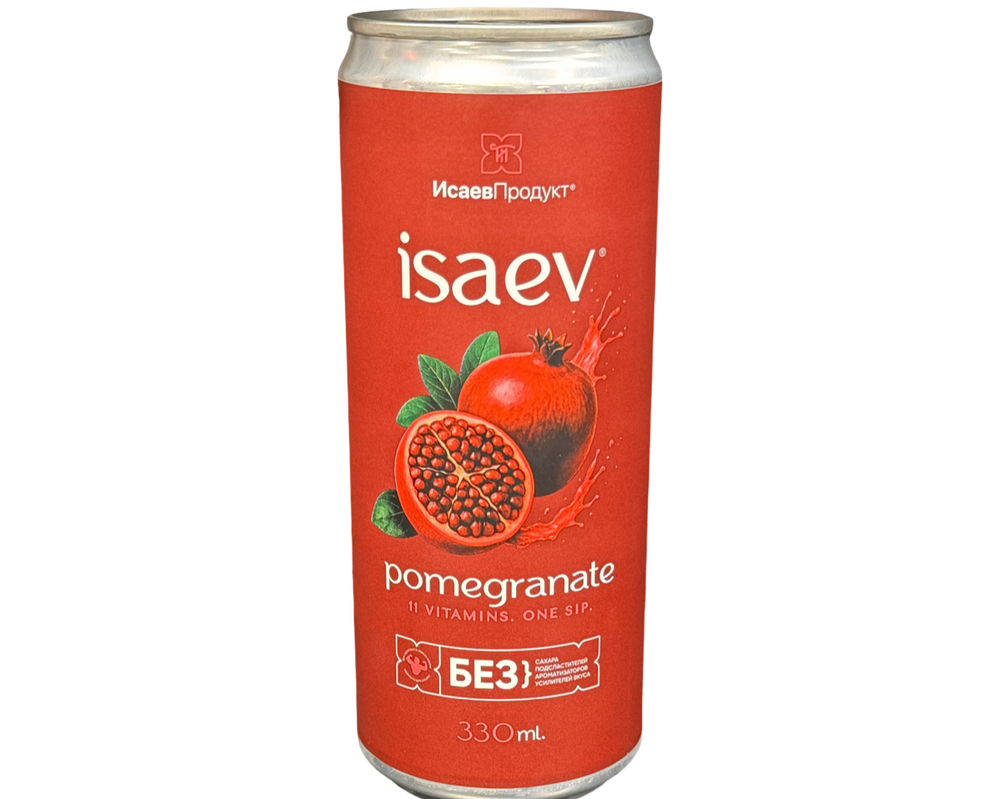 ISAEV "Гранат" натуральный слабогазированный (жб 0,33л*12)