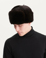 Шапка из меха норки