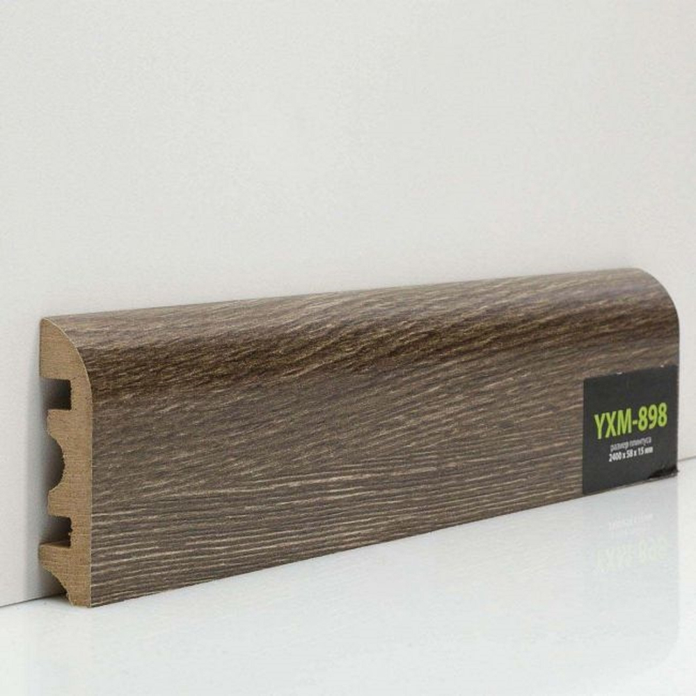 Плинтус напольный FloorWay YXM-898 Легендарный дуб