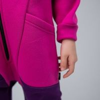 Комбинезон-трансформер с клапаном "Bb team pink/purple"