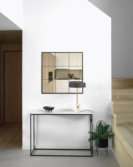 Консоль Rewena 110x75 см, белая керамика Kalos Blanco