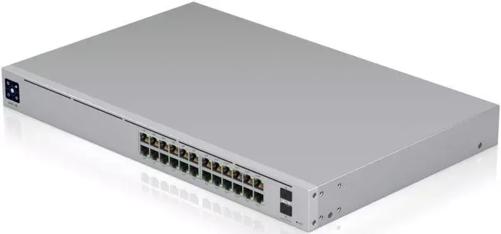 Коммутатор Ubiquiti UniFi Switch Pro 24 PoE 24xGbLAN 2xSFP+ USW-Pro-24-POE-EU