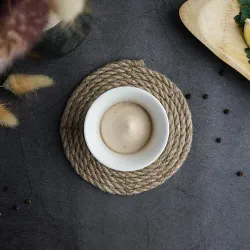 Соусник 70 мл d 7 см h4,8 см Mini Mix круглый белый фарфор P.L. Proff Cuisine [6]