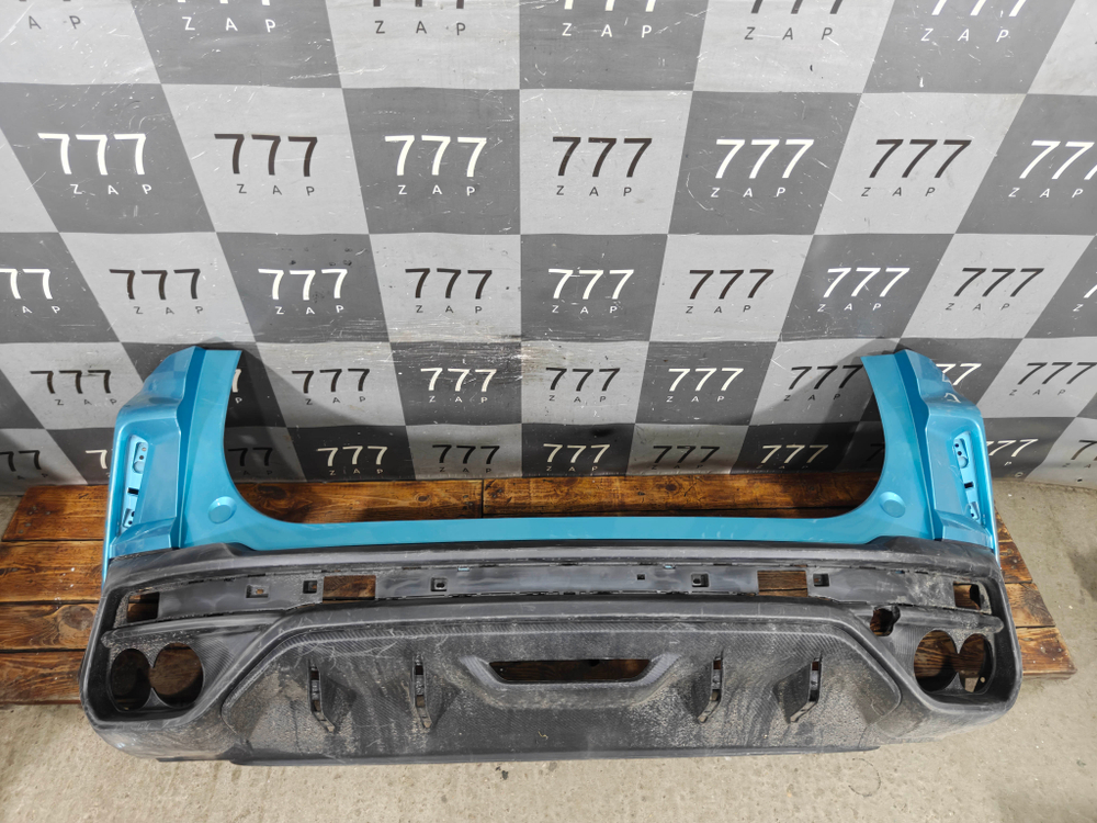 Бампер задний + юбка заднего бампера Geely Coolray 23-нв Б/У Оригинал 6044146300
