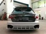 Обвес для AUDI RS4 A4 S4 2017 - 2019 Ауди аэродинамический обвес