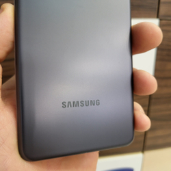 Крышка для Samsung S21 - задняя панель премиум качество (чёрного цвета)