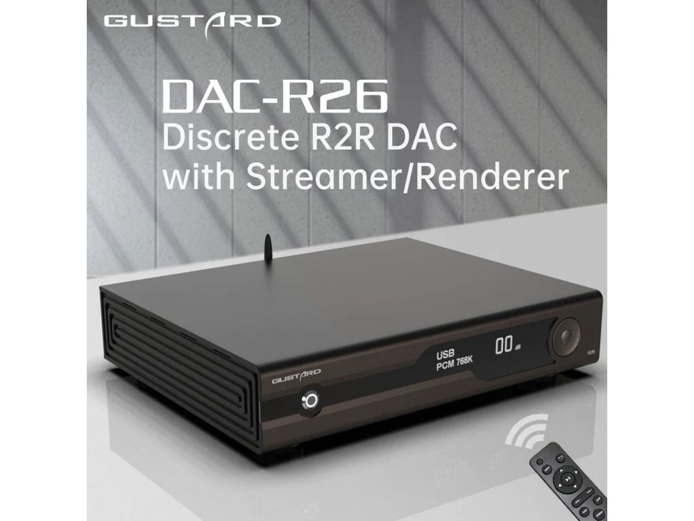 Цифро-аналоговый преобразователь Gustard DAC-R26