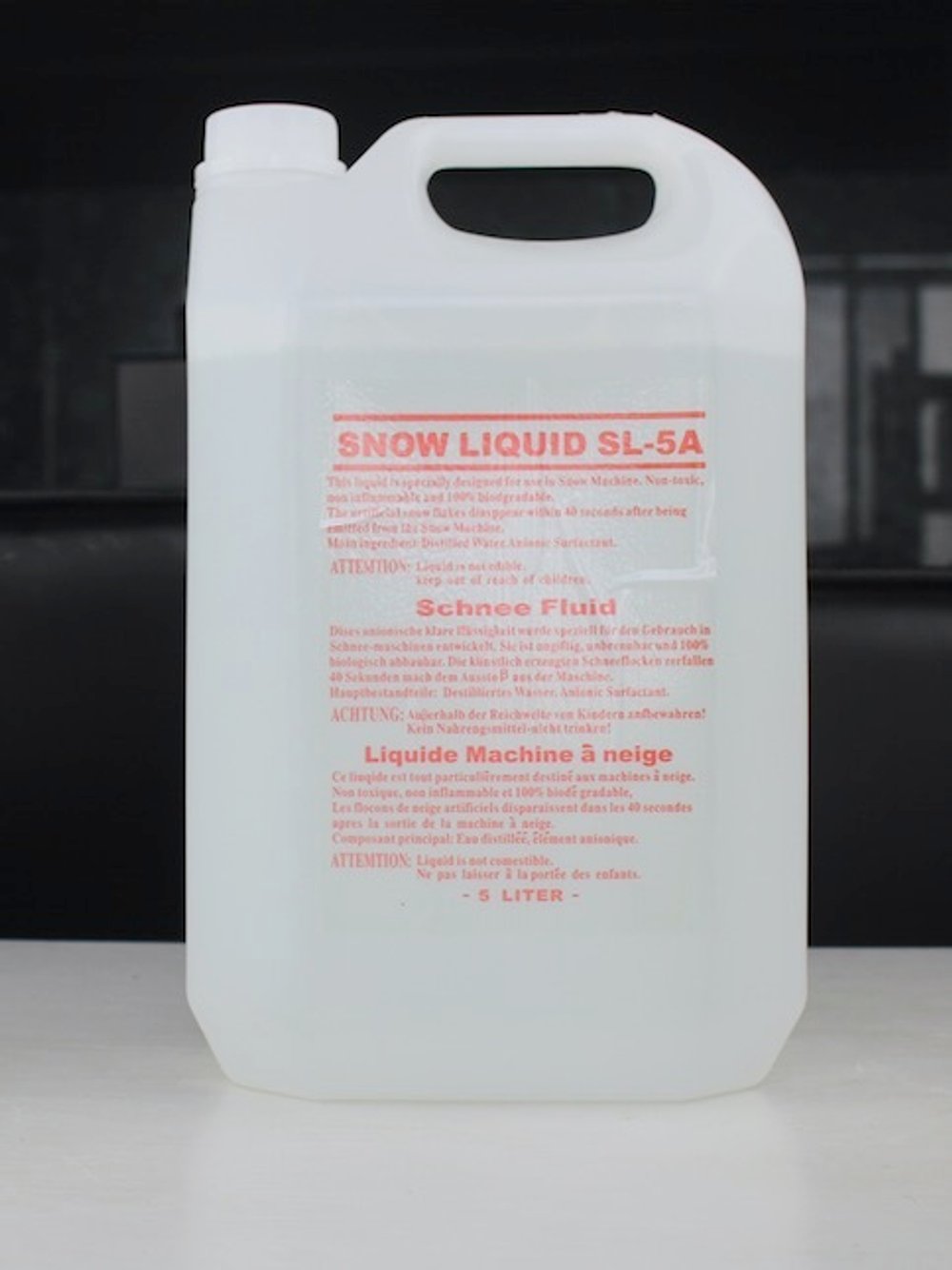 Snow Fluid 5 л — жидкость для генераторов снега на водной основе