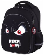 Рюкзак BRAUBERG OPTIMA, 2 отделения, с брелоком, "Curious bunny", 36х27х18 см, 272098