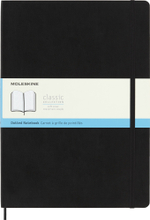 Блокнот Moleskine CLASSIC SOFT (QP644) A4 192стр. в точку, мягкая обложка, черный