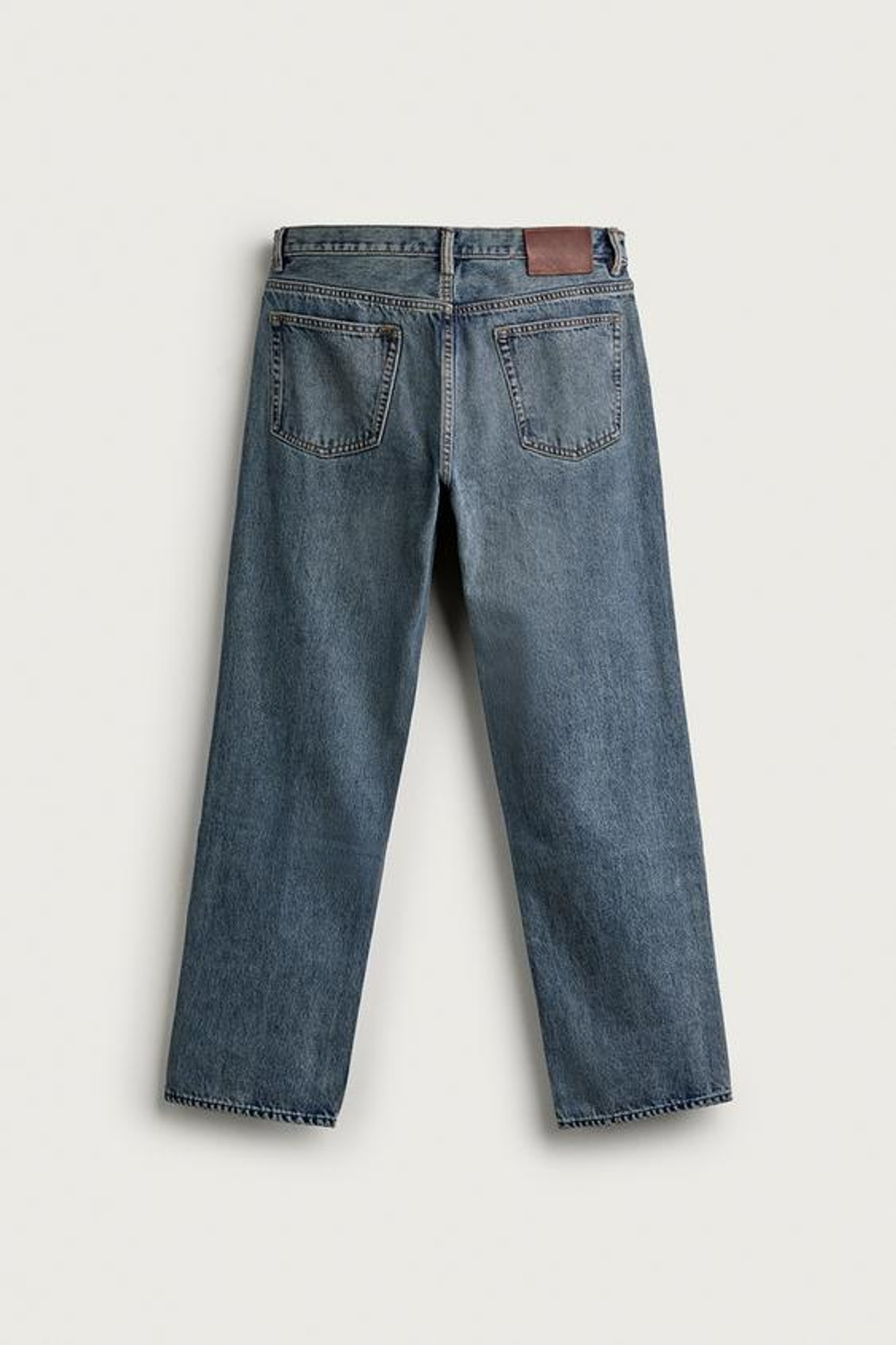 ZARA ДЖИНСЫ STRAIGHT FIT, ИНДИГО